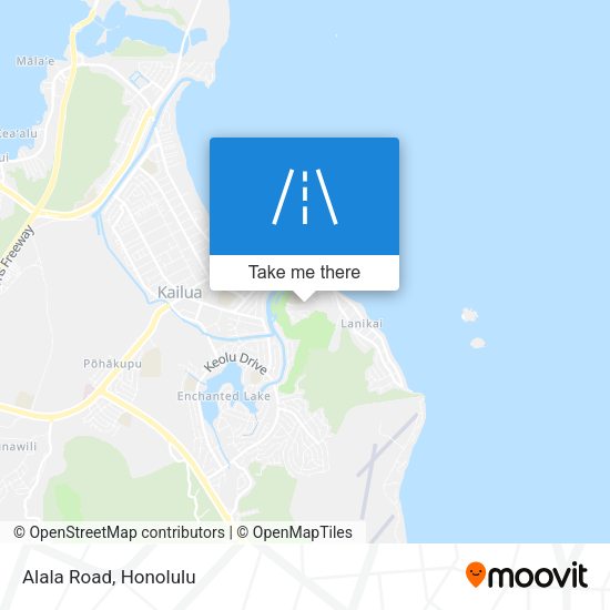 Mapa de Alala Road