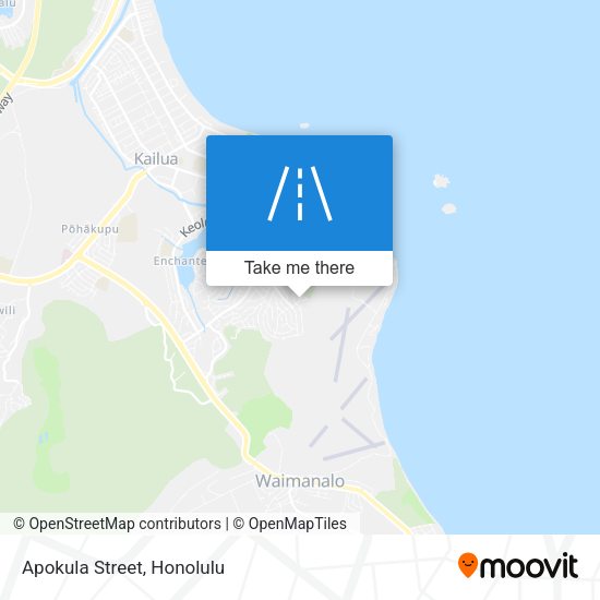 Mapa de Apokula Street
