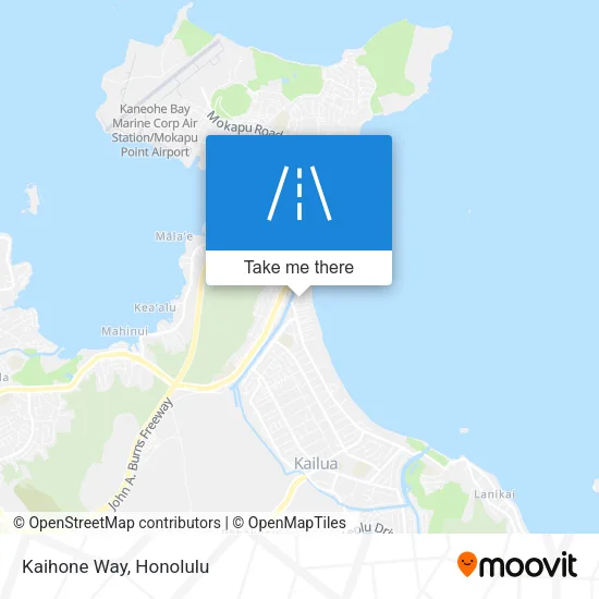 Kaihone Way map