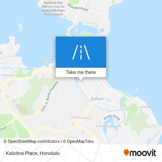Mapa de Kalolina Place