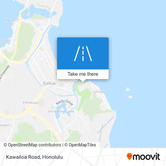 Mapa de Kawailoa Road