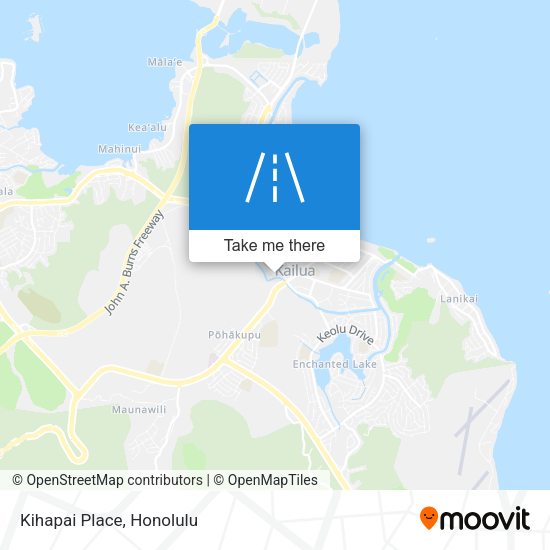 Mapa de Kihapai Place
