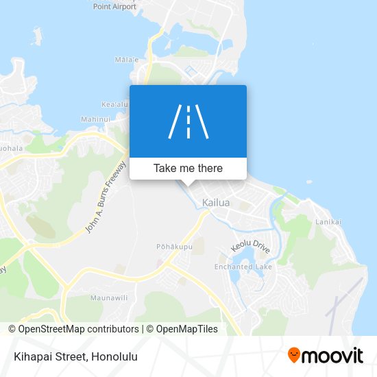 Mapa de Kihapai Street