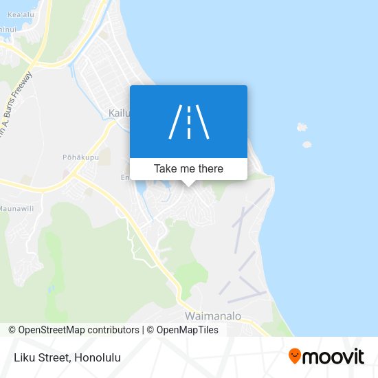 Mapa de Liku Street