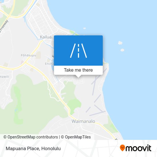 Mapuana Place map