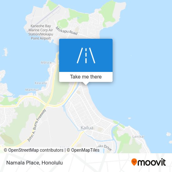 Mapa de Namala Place