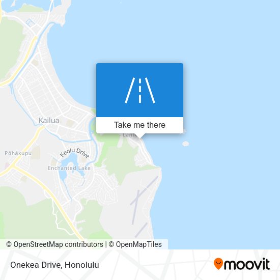 Mapa de Onekea Drive