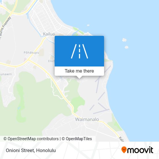 Mapa de Onioni Street
