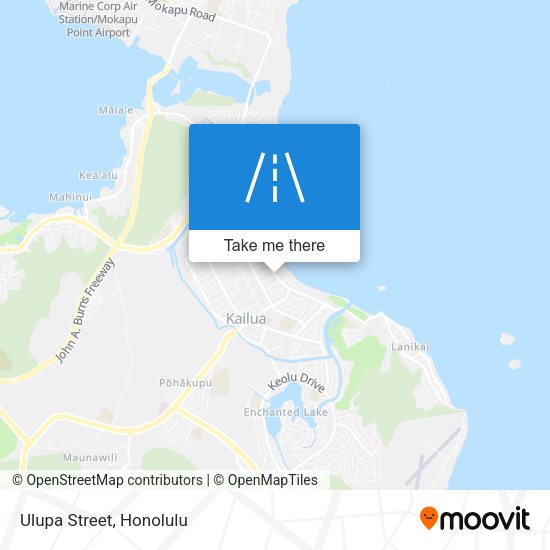 Mapa de Ulupa Street