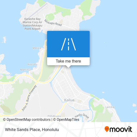 White Sands Place map
