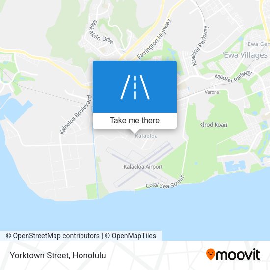 Mapa de Yorktown Street