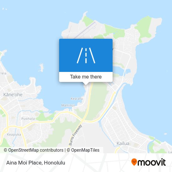 Mapa de Aina Moi Place