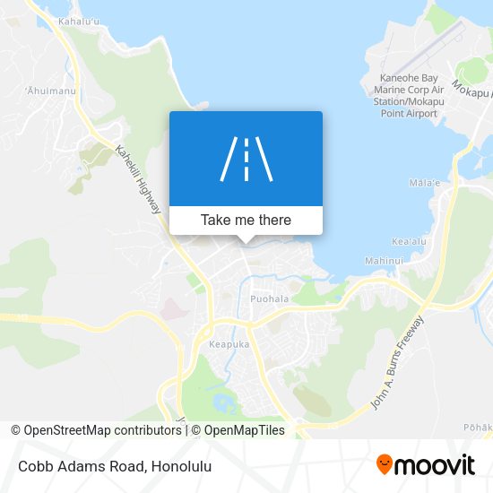Mapa de Cobb Adams Road