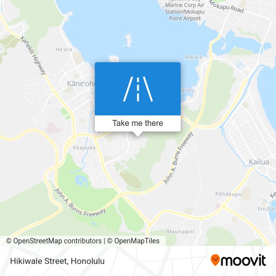 Mapa de Hikiwale Street