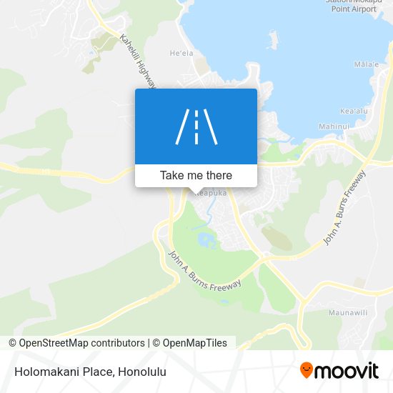 Mapa de Holomakani Place