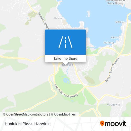Mapa de Hualukini Place