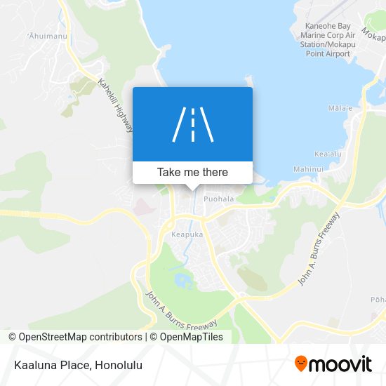 Mapa de Kaaluna Place