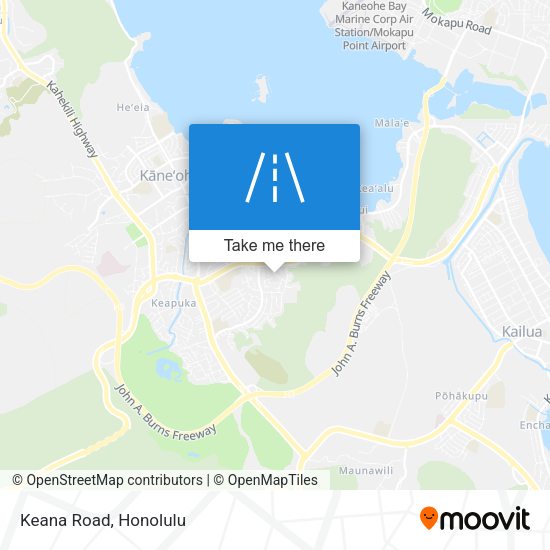 Mapa de Keana Road