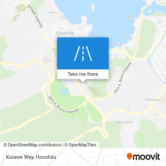 Mapa de Koiawe Way