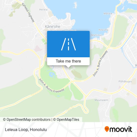 Mapa de Leleua Loop