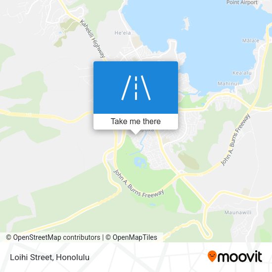 Mapa de Loihi Street