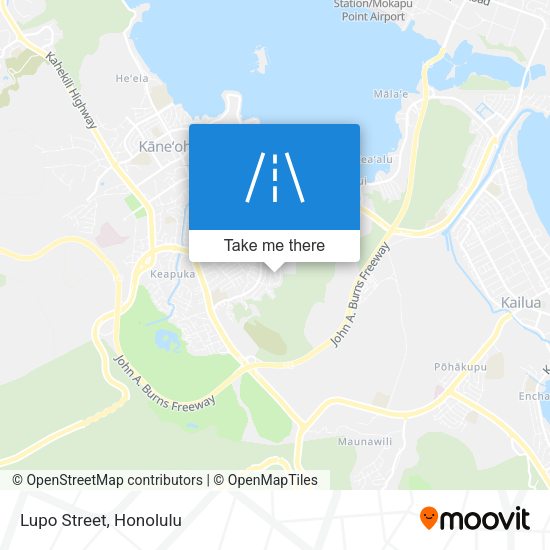 Lupo Street map