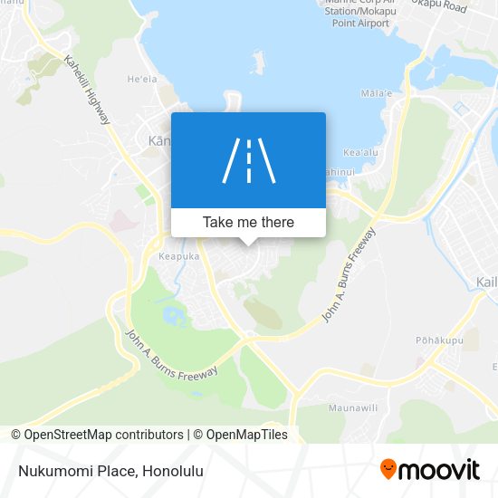 Mapa de Nukumomi Place