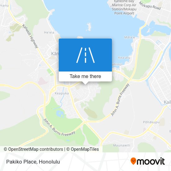 Mapa de Pakiko Place