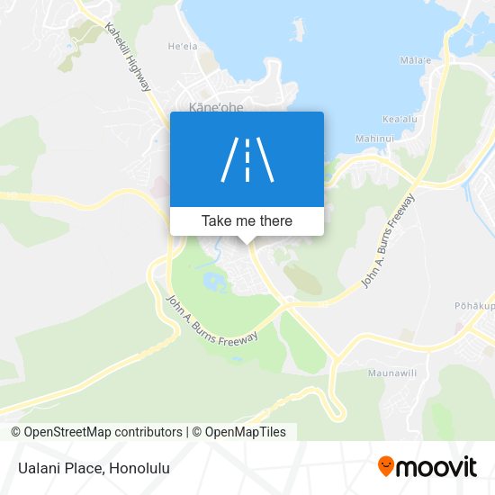 Mapa de Ualani Place
