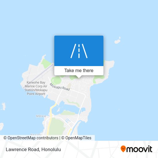 Mapa de Lawrence Road