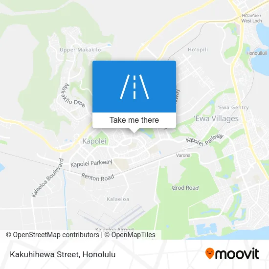 Kakuhihewa Street map