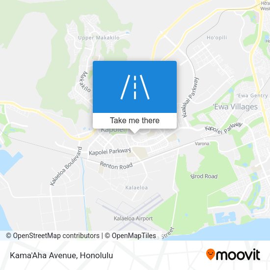 Mapa de Kama'Aha Avenue