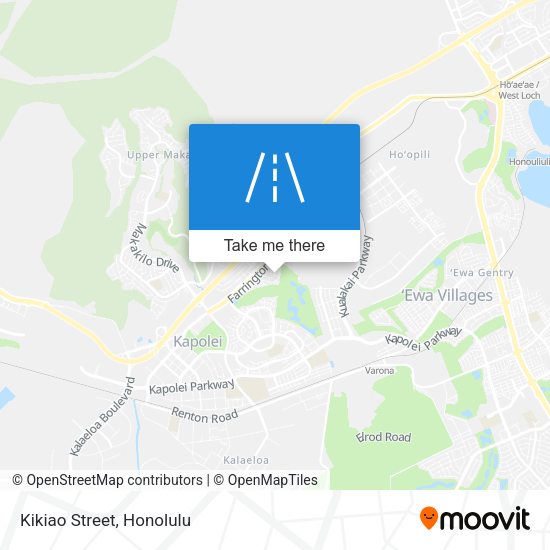 Mapa de Kikiao Street