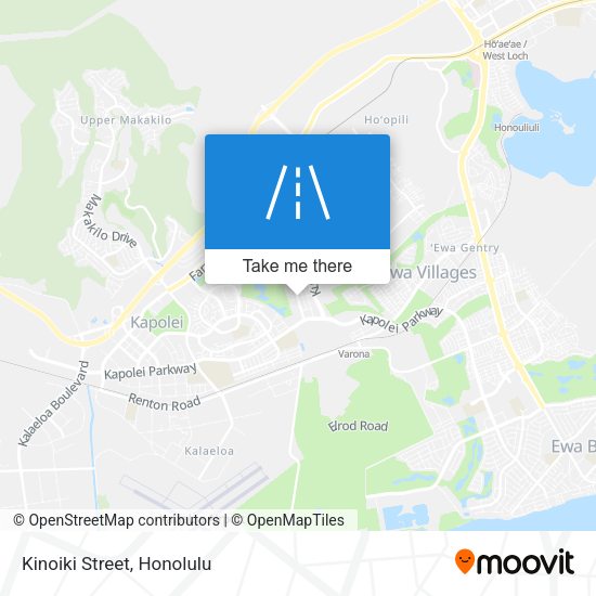 Mapa de Kinoiki Street
