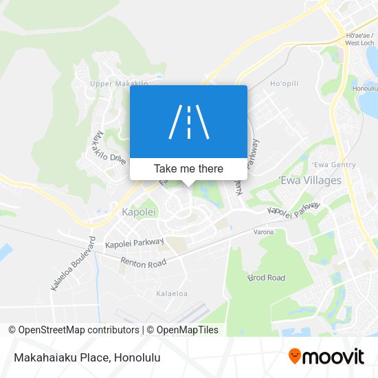 Mapa de Makahaiaku Place