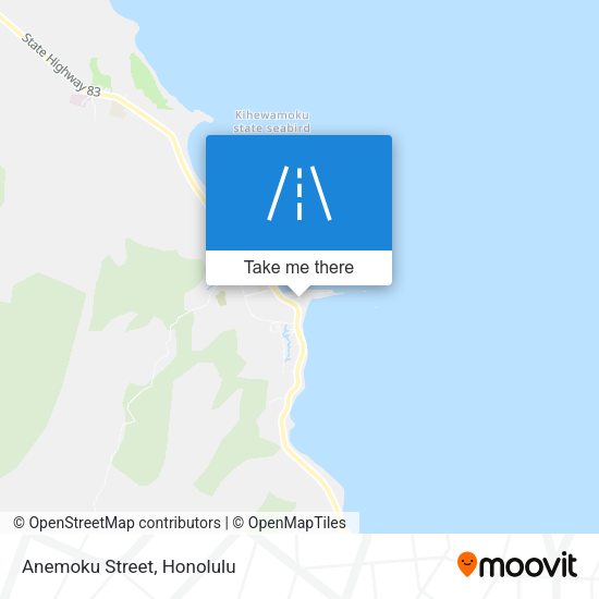 Mapa de Anemoku Street