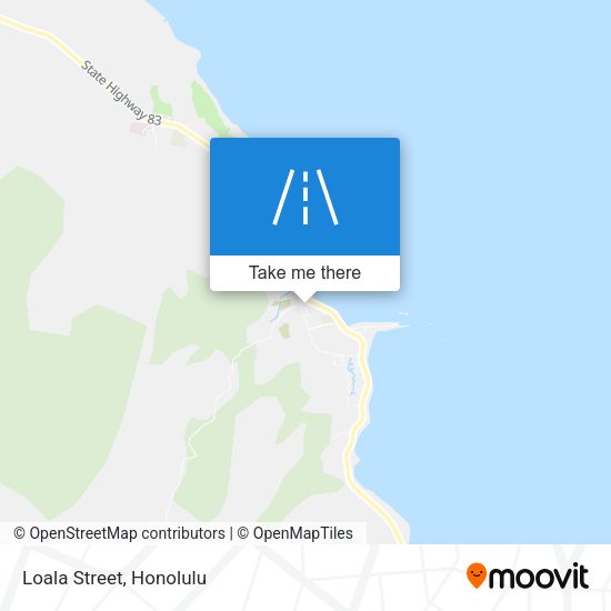 Mapa de Loala Street