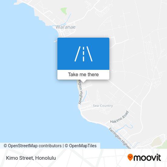 Mapa de Kimo Street