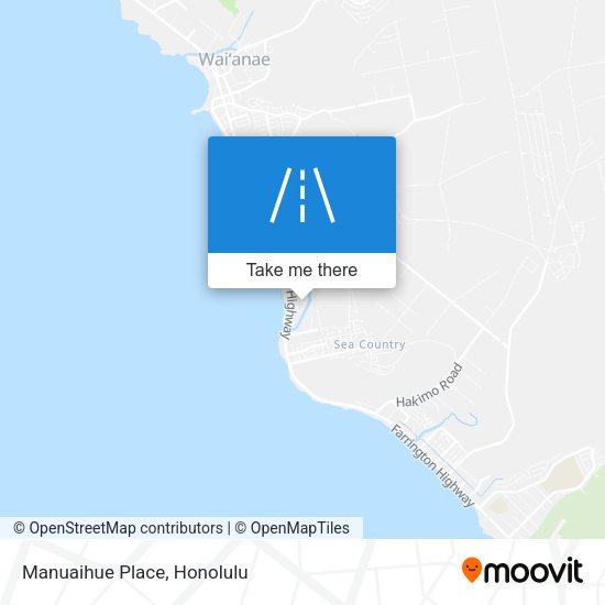 Mapa de Manuaihue Place