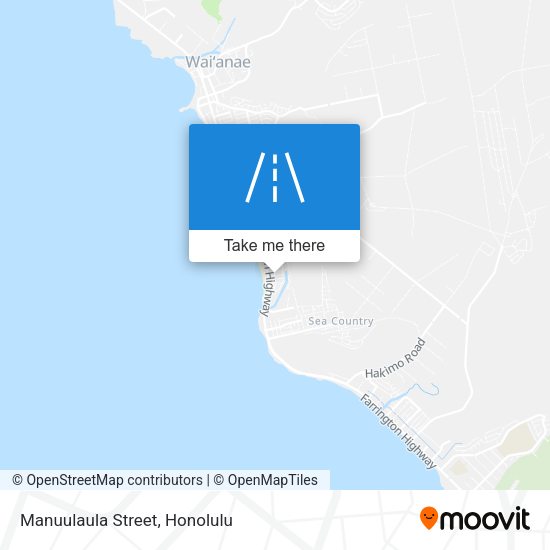 Mapa de Manuulaula Street