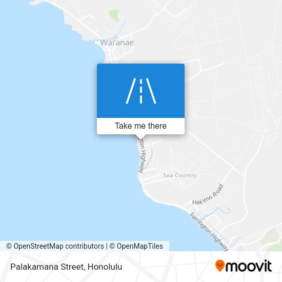 Mapa de Palakamana Street