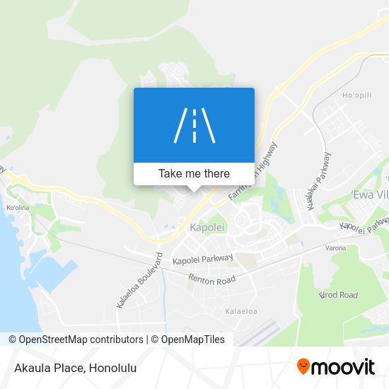 Mapa de Akaula Place