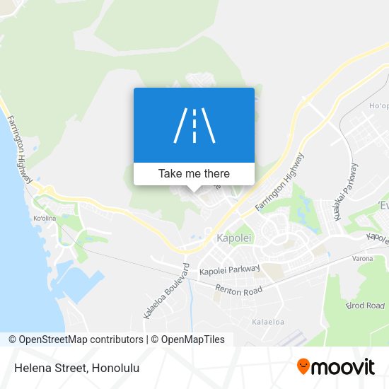 Mapa de Helena Street