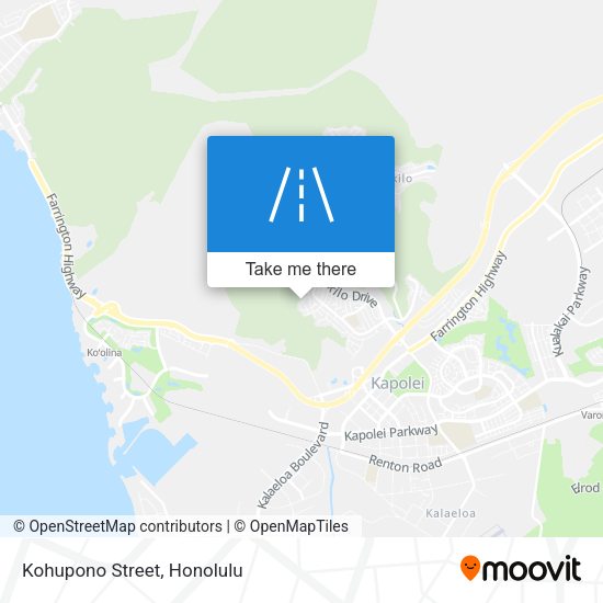 Kohupono Street map