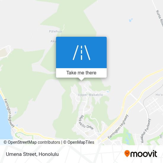 Mapa de Umena Street