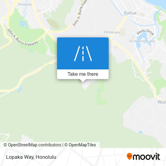 Mapa de Lopaka Way