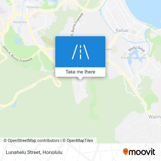 Mapa de Lunahelu Street