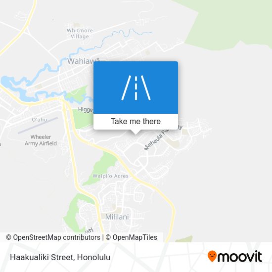 Mapa de Haakualiki Street