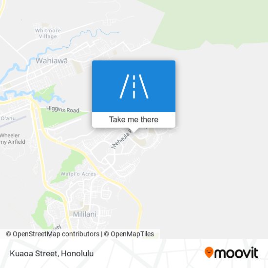 Kuaoa Street map