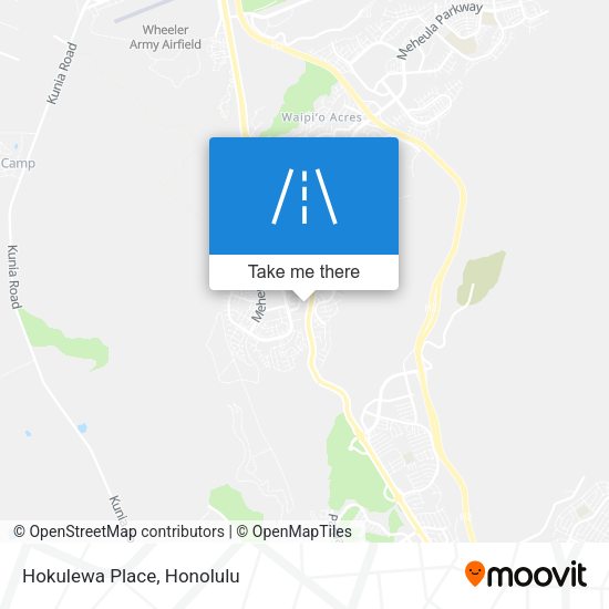 Hokulewa Place map